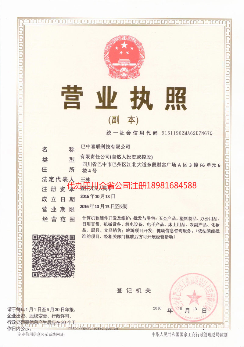 安陆安陆喜联科技有限公司